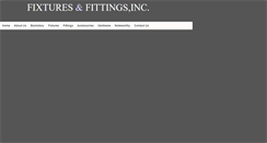 Desktop Screenshot of fixturesfittings.com